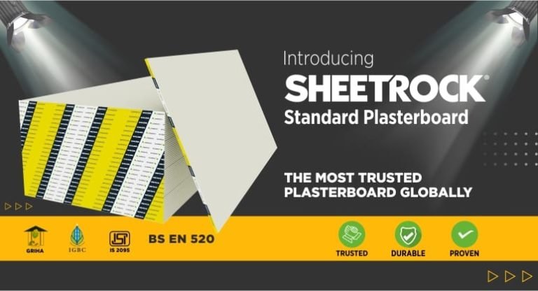 USG Global Sheetrock brand plasterboard