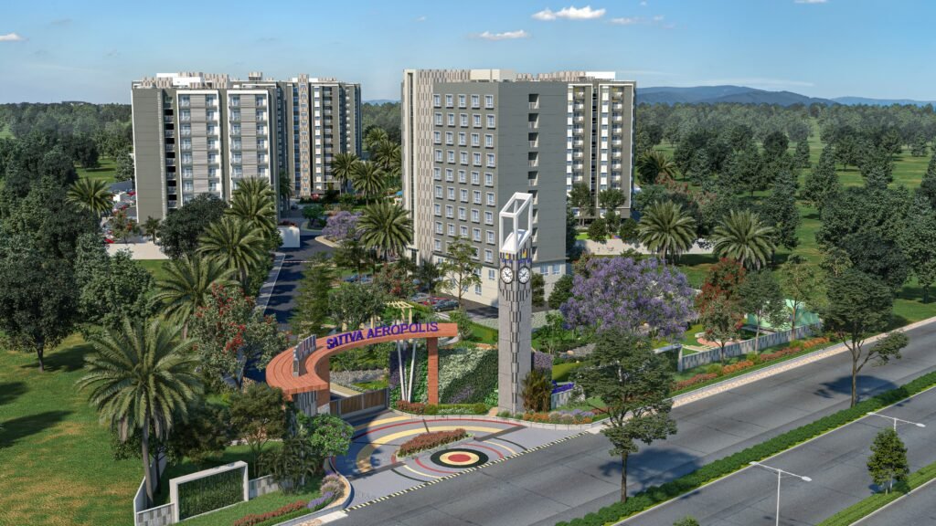 SATTVA AEROPOLIS Upcoming project close to the Bengaluru International Airport