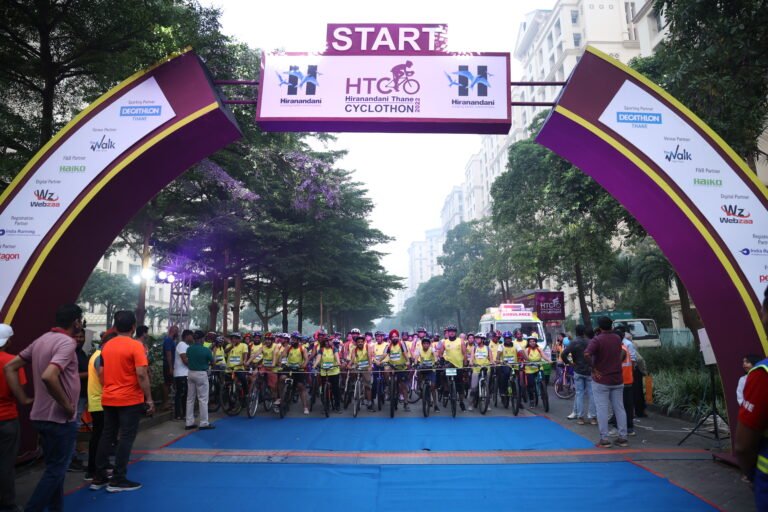 Photo Caption Hiranandani Estate Thane Cyclothon