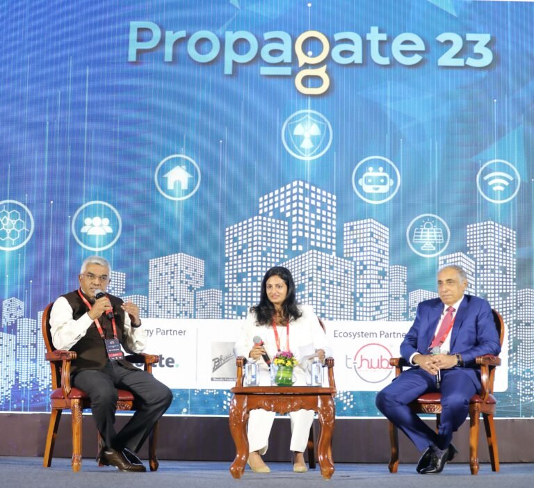Photo Caption L to R M R Jaishankar Executive Chairman Brigade Group Nirupa Shankar Joint Managing Director and Irfan Razack Chairman and Managing Director Prestige Group 1 1