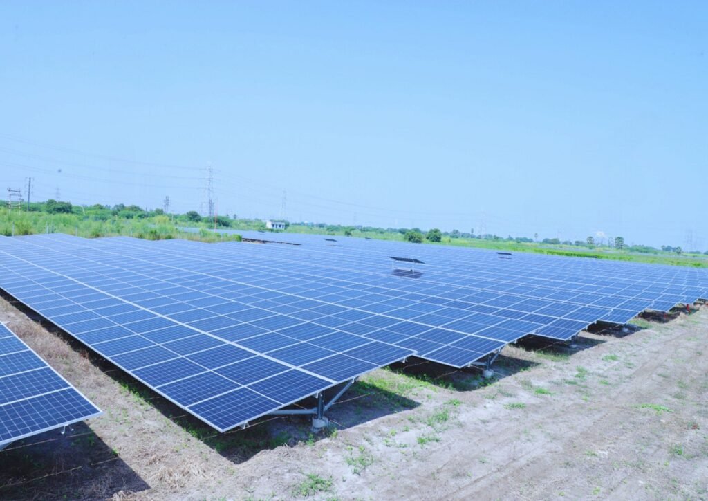 CLINTs captive solar plant in Tamil Nadu