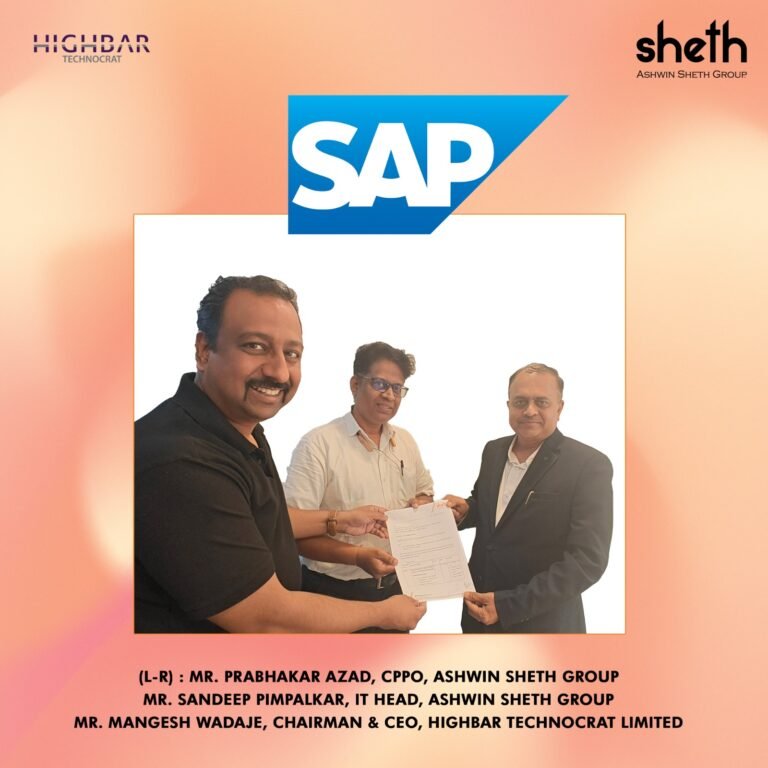 SAP Implementation at Ashwin Sheth Group 15.01.2024 1