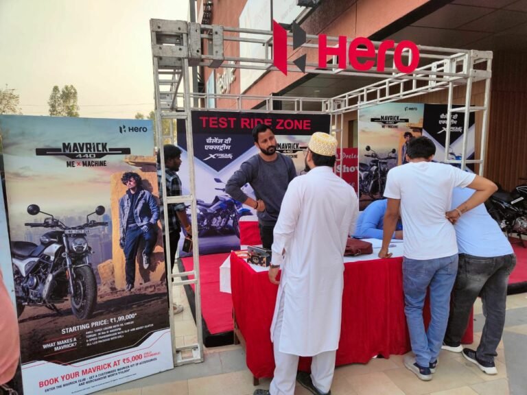 2 Urban Square Mall Hosts Successful Launch of Hero Mavrick 440 andXtreme 125R
