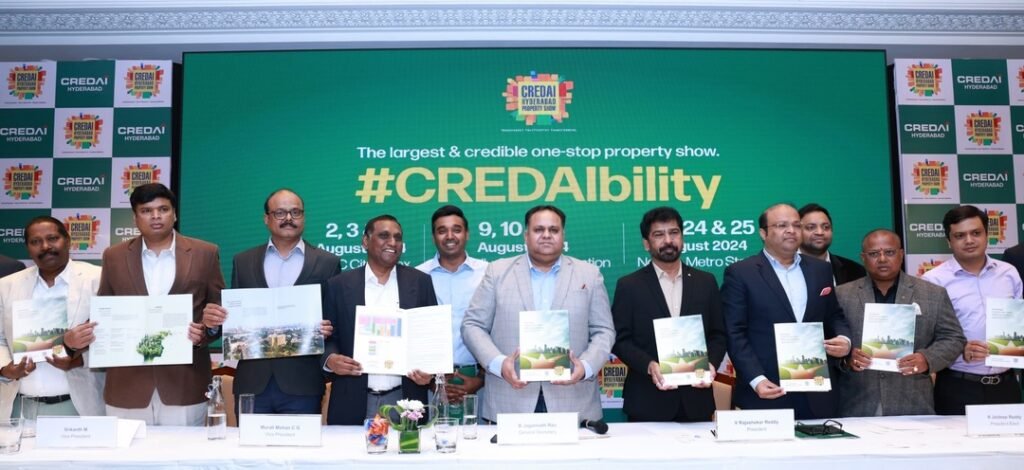 Announcement of Credai Hyderabad property show 1