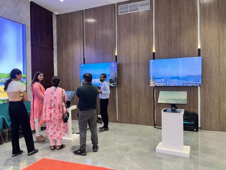 Homebuyers using the advanced technology introduced at North Mira Road 1