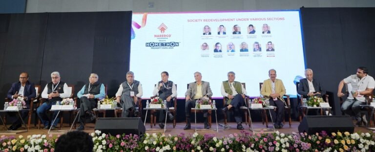 Panel Discussion on Society Redevelopment under Various Sections on Day 3 of NAREDCO Maharashtra HOMETHON Property Expo 2024 at JIO World Convention Centre at BKC in Mumbai 1
