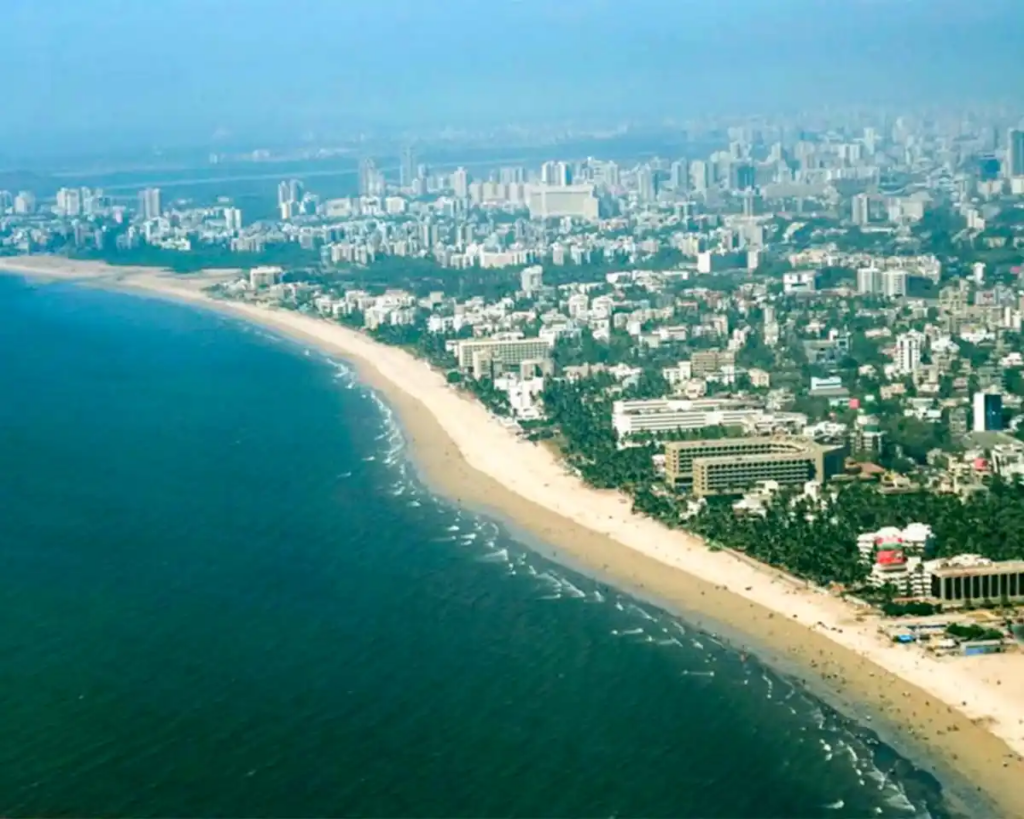 Juhu Beach in Mumbai