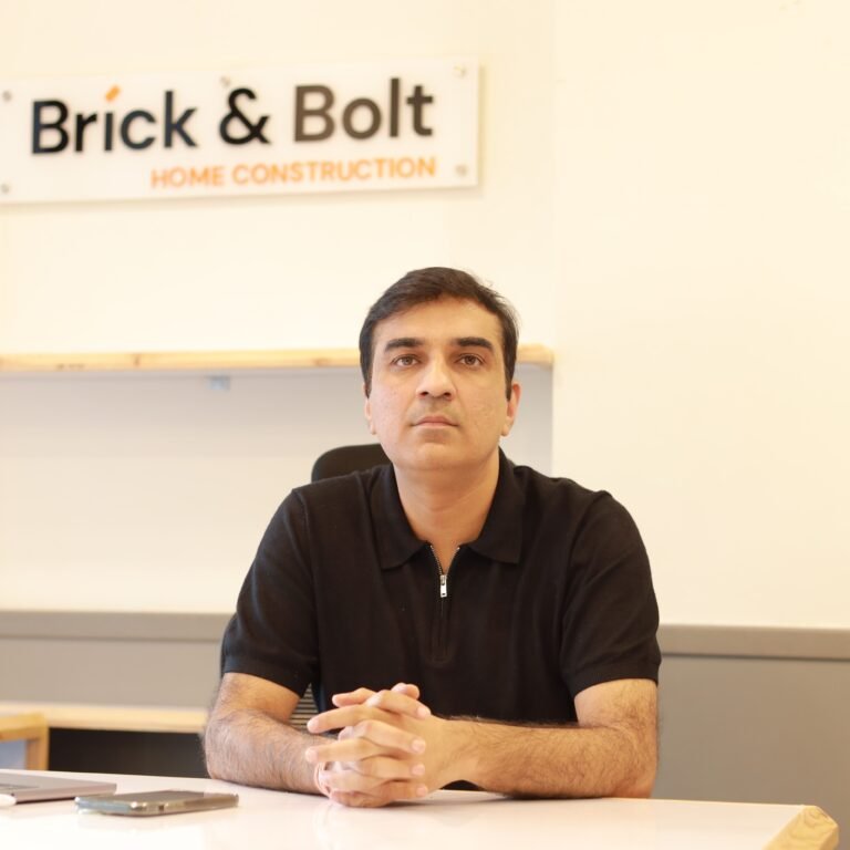 Co founder and CEO of Brick Bolt Jayesh Rajpurohit