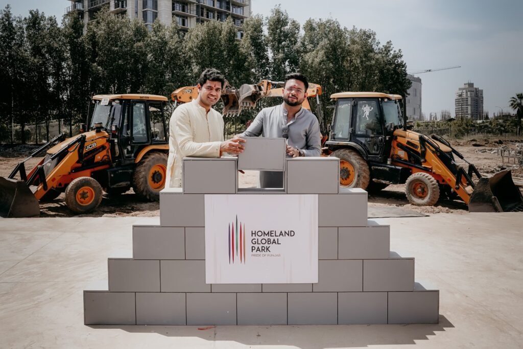 Homeland Group performs Bhumi Pujan for Homeland Global Park