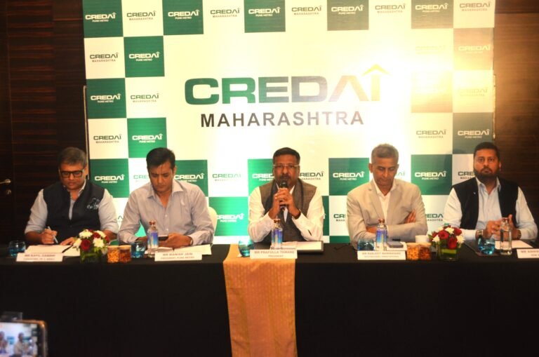 Joint Press Conference for Credai Pune Credai Maharashtra and Credai National