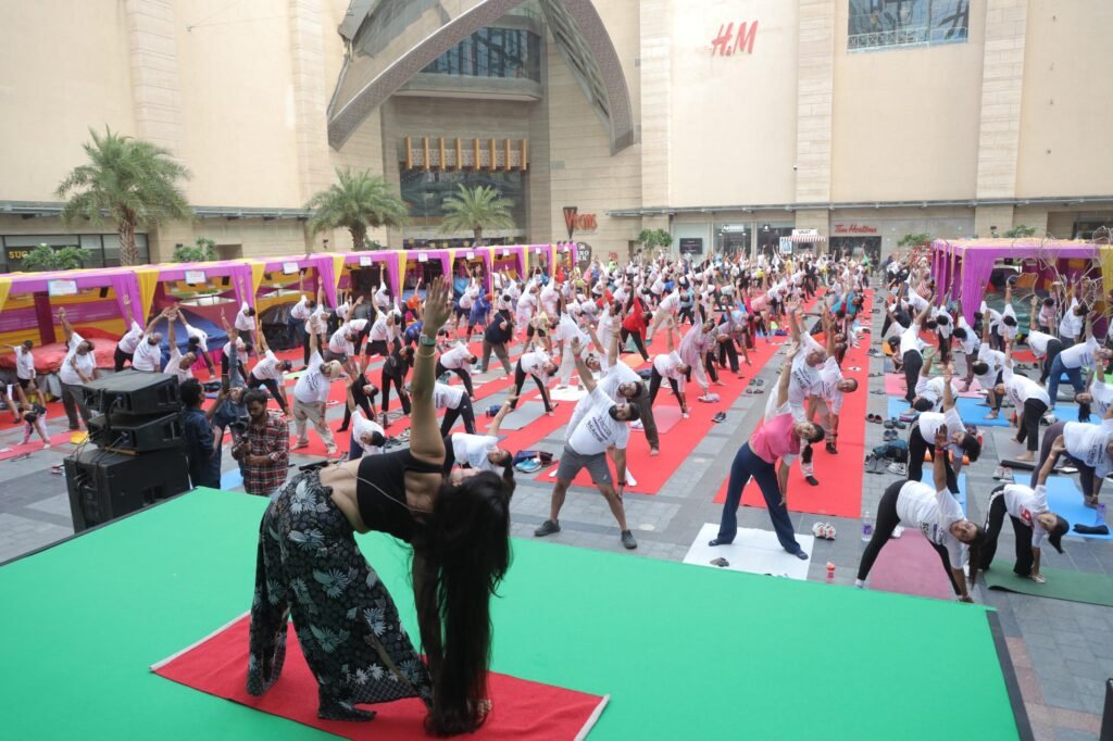 Vegas mall Yoga Day 3
