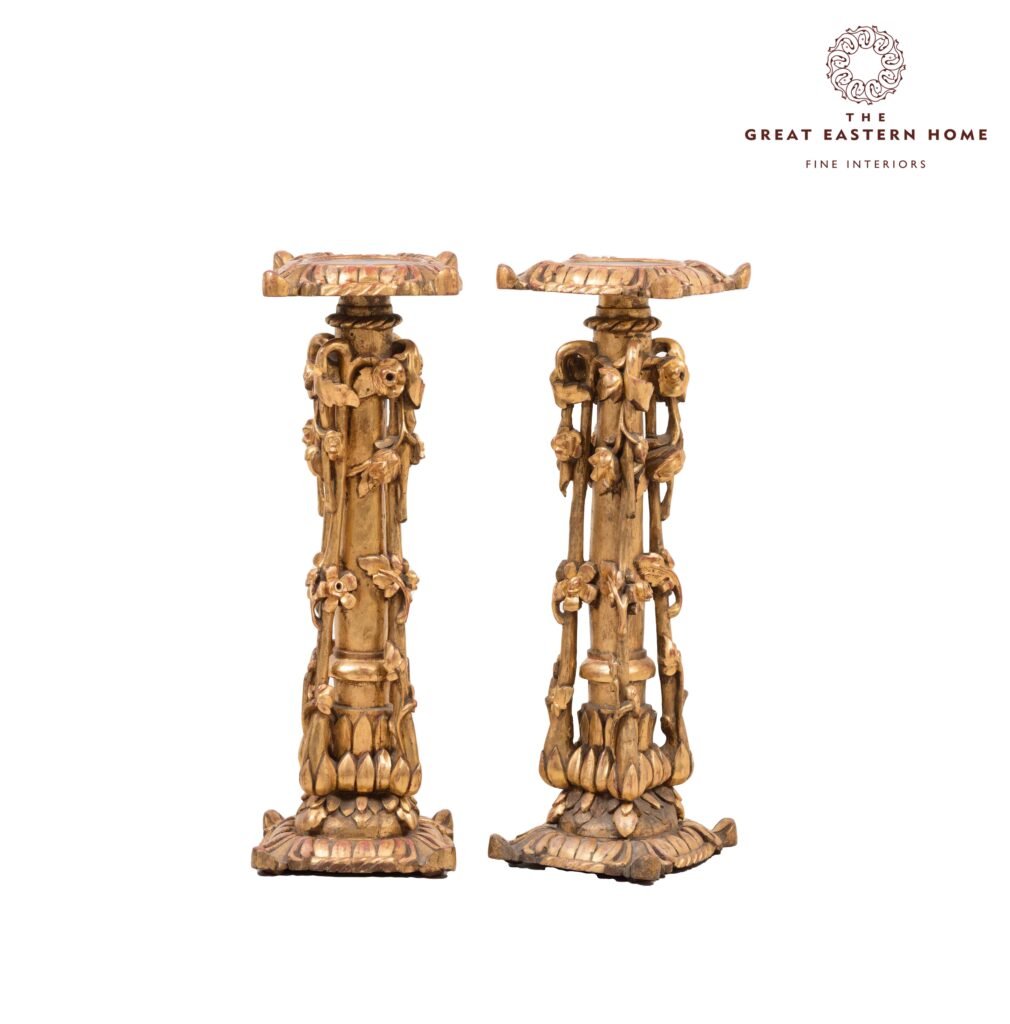 The Great Eastern Home Antique Pedestral