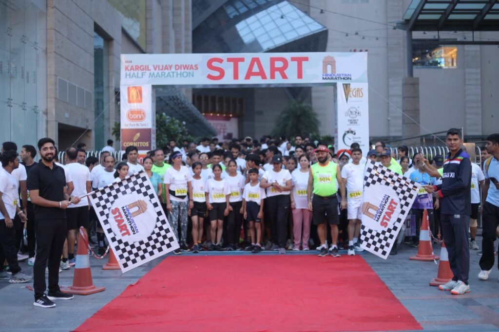 Vegas Mall Hosts Kargil Vijay Diwas Half Marathon to Honour India 4