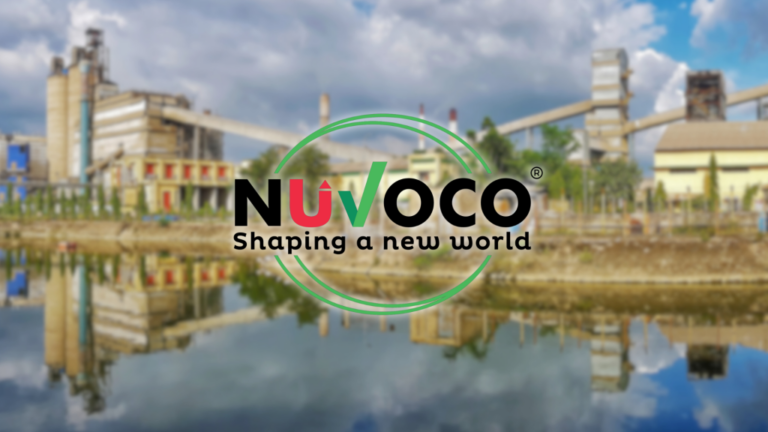 nuvoco with plant background logo