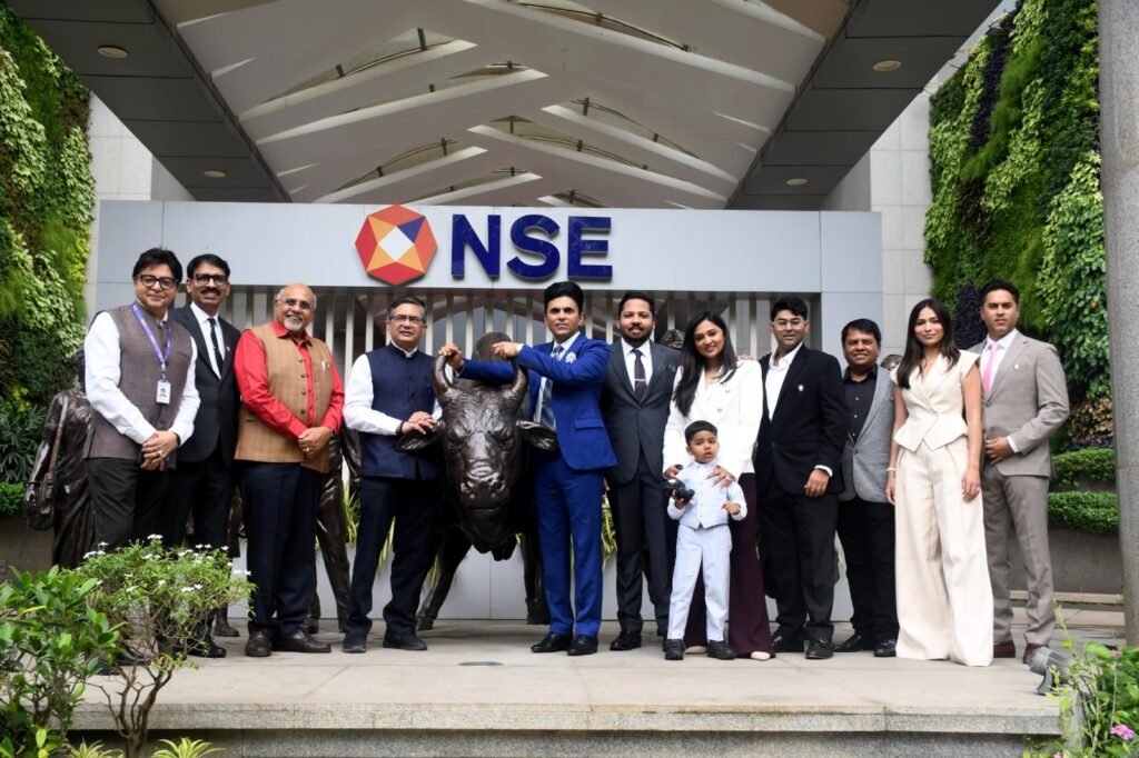 Sri Lotus team with Mr Ashish Kumar Chauhan MD CEO NSE