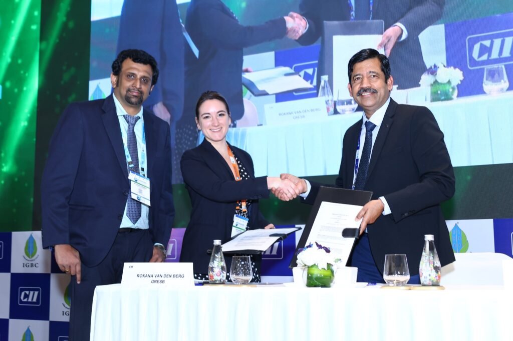 GRESB and CII IGBC signed a MoU to bridge green finance gap