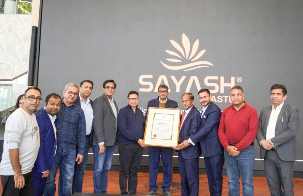 Signature Global Awarded Vastu Compliance Certification