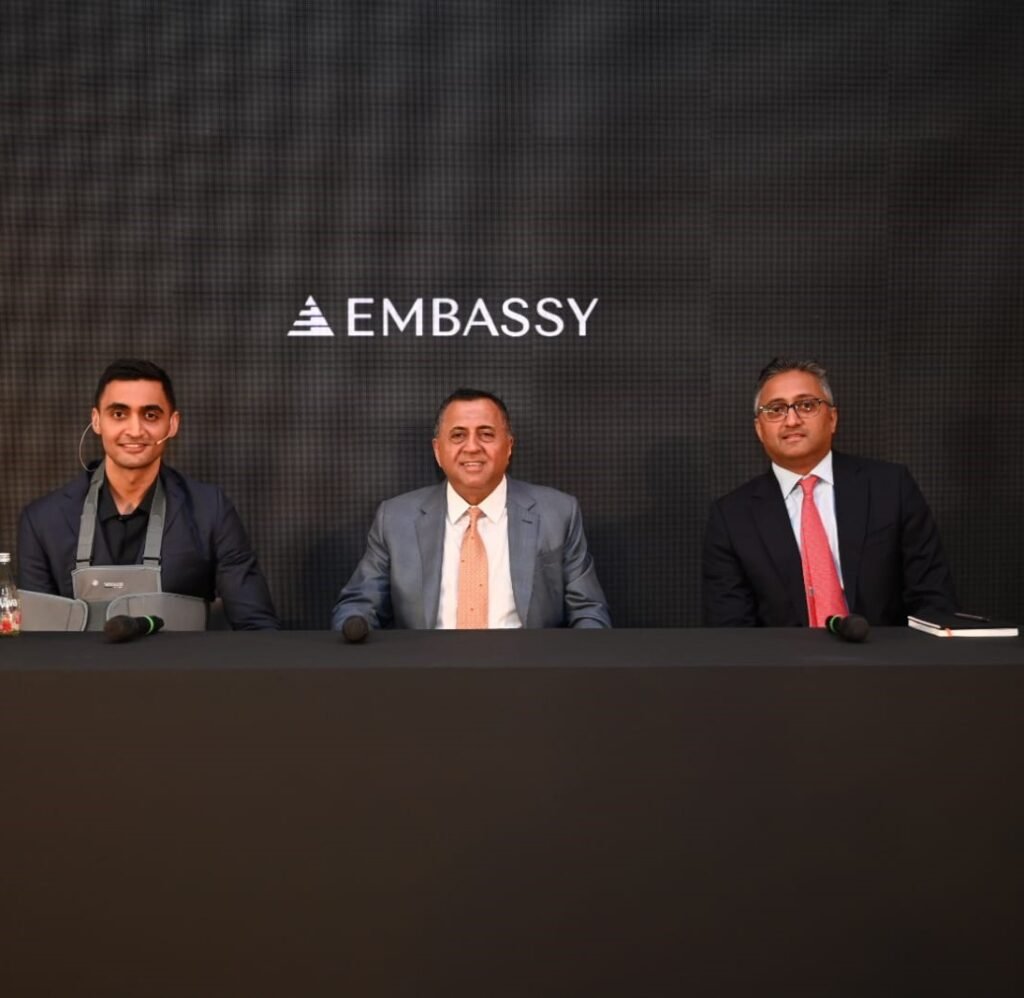 L R Aditya Virwani MD Jitu Virwani Chairman Sachin Shah CEO and Executive Director