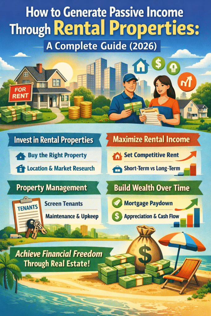 How to Generate Passive Income Through Rental Properties: A Complete Guide (2026)