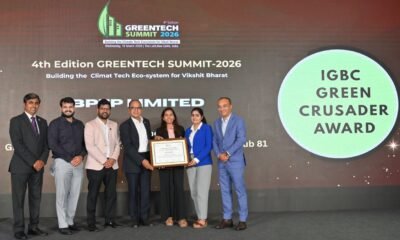 Green Crusador Award BPTP Limited 1
