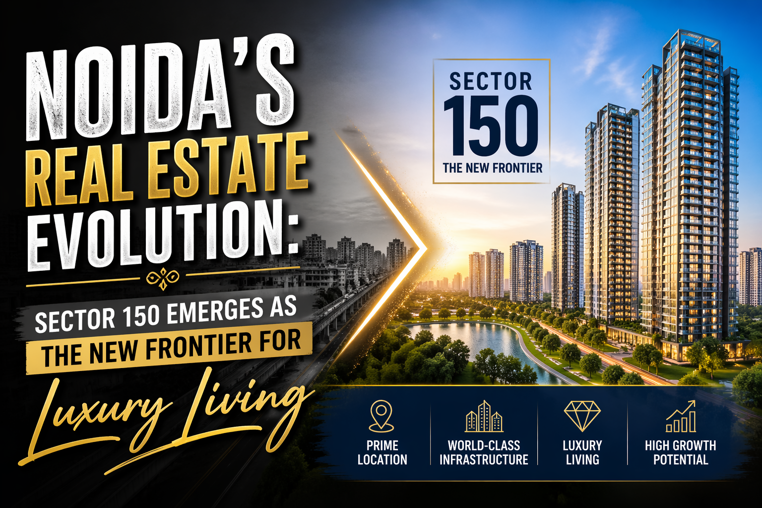 Noida’s Real Estate Evolution: Sector 150 Emerges as the New Frontier for Luxury Living