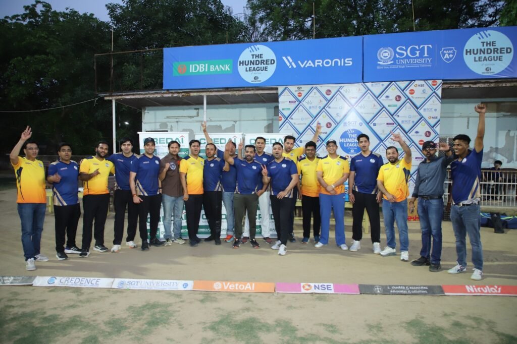 CREDAI NCR Hosts Spirited Cricket Match for Next-Gen Real Estate Leaders