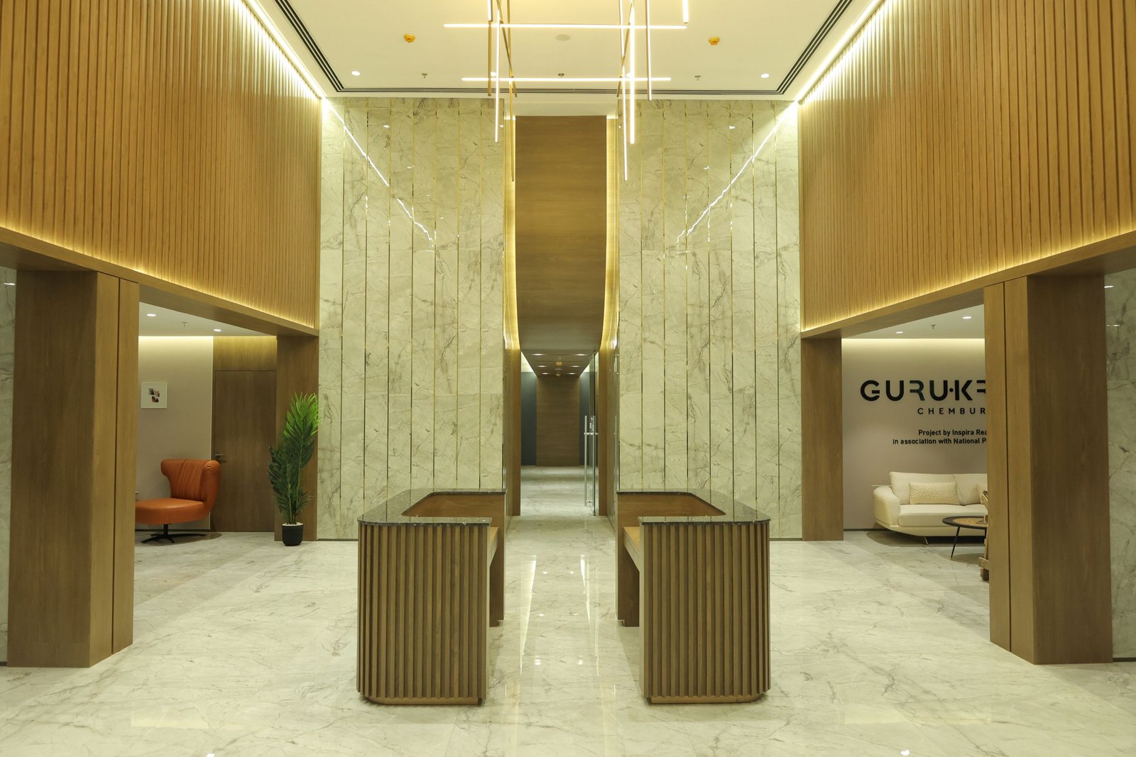 Inspira Realty Completes Its First Project ‘Gurukripa in Record Time Receives Occupancy Certificate 6 Months Before RERA Committed Date Double Height Lobby 1