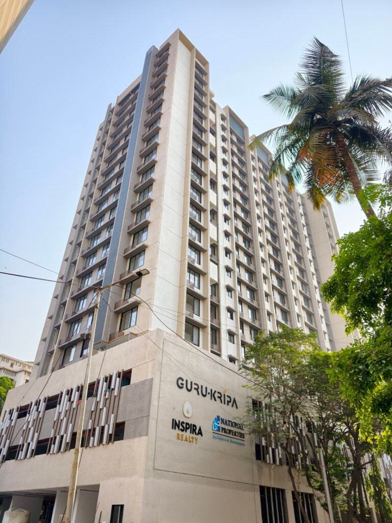 Inspira Realty Completes Its First Project ‘Gurukripa in Record Time Receives Occupancy Certificate 6 Months Before RERA Committed Date Facade Picture