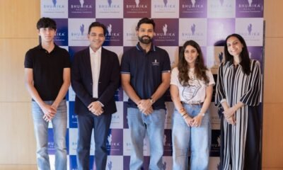 Rohit Sharma and Ritika Sajdeh Come Onboard as Brand Ambassadors for Bhumika Realty scaled e1775119286934