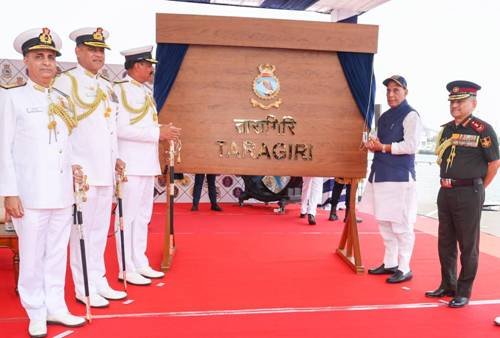 SAIL Supplies 4,000 Tonnes of Indigenous Steel for Commissioning of INS Taragiri 2 SAIL Supplies 4,000 Tonnes of Indigenous Steel for Commissioning of INS Taragiri