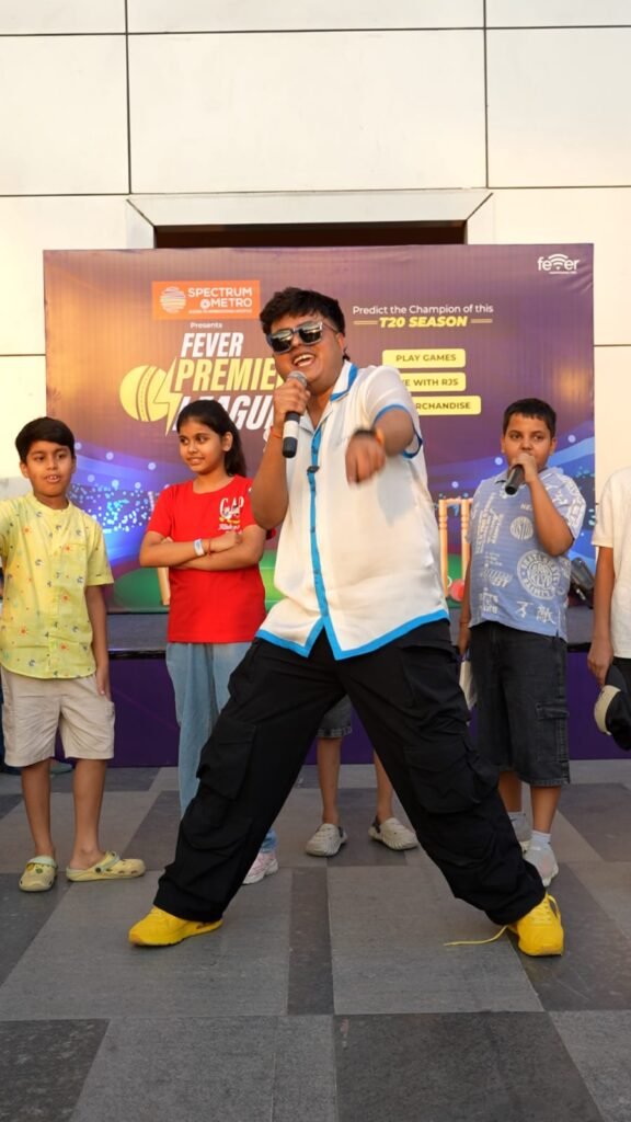 RJ Kamby Spectrum@Metro Hosts High-Energy ‘Fever Premier League’ Activation with RJ Kamby, Delighting Visitors