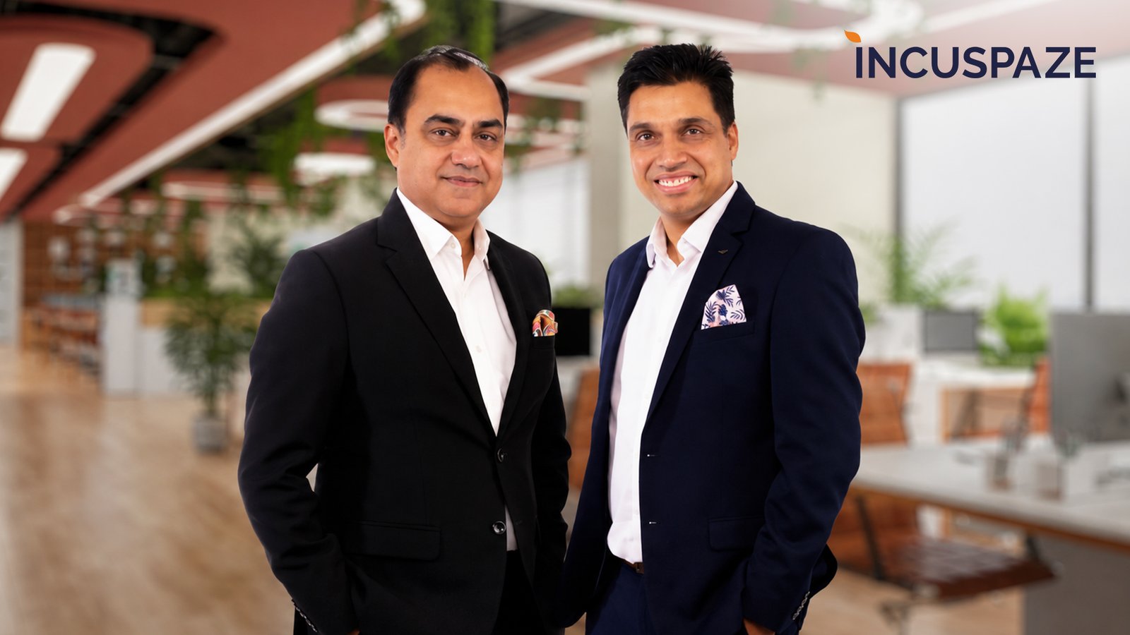 From left Sanjay Chatrath Co founder Managing Partner Incuspaze and Sanjay Choudhary Founder and CEO Incuspaze 1