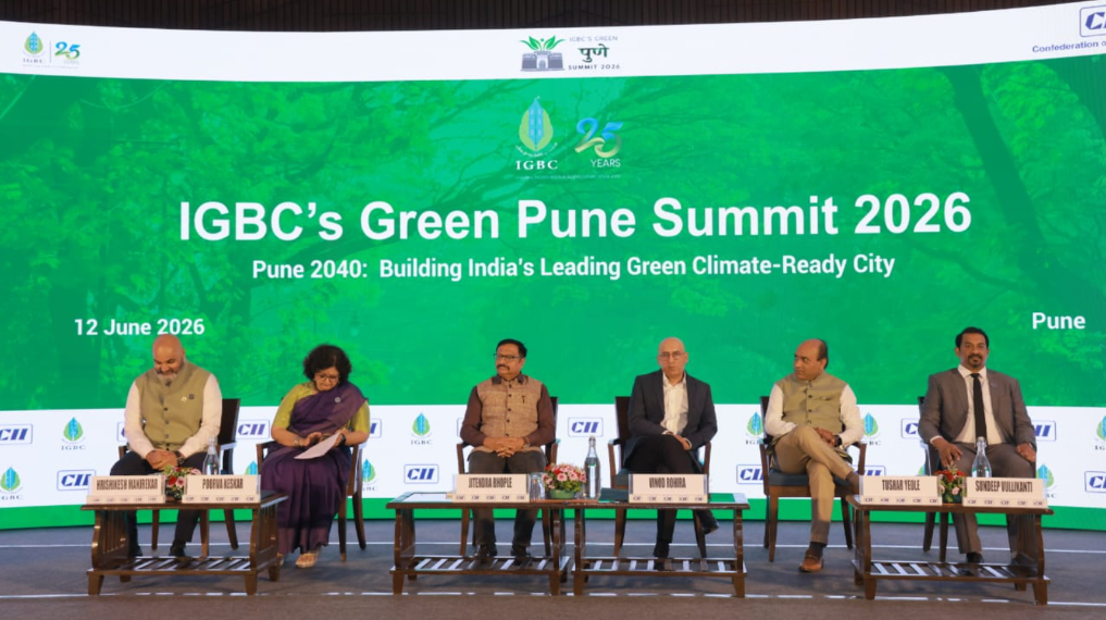 Pune Steers Toward Low-Carbon Future as IGBC Green Pune Summit 2026 Unveils Masterplan for Climate-Ready City by 2040 2 Pune Steers Toward Low-Carbon Future as IGBC Green Pune Summit 2026 Unveils Masterplan for Climate-Ready City by 2040