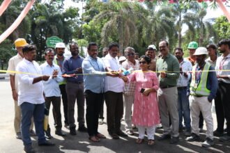 Road opening ceremony Image