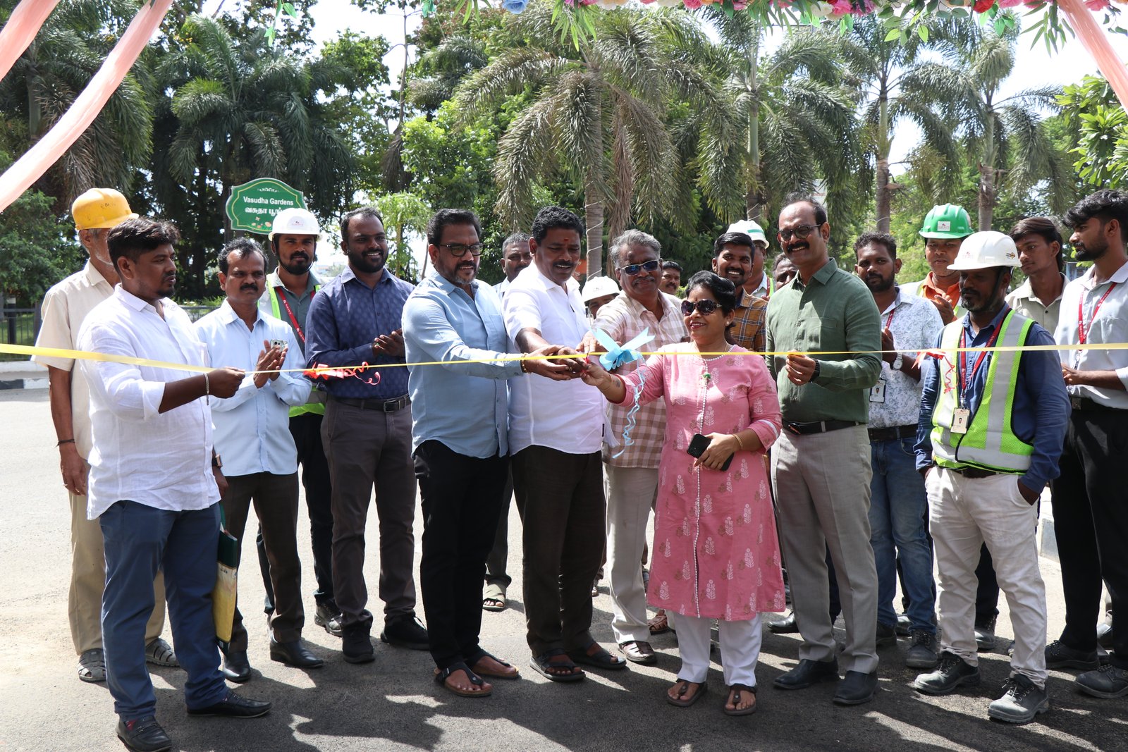 Road opening ceremony Image