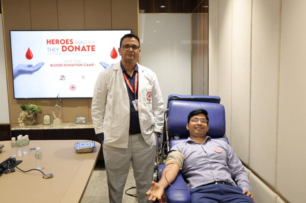 Over 70 Turn Out for MRG Foundation and Indian Red Cross Blood Drive in Gurugram 2 WhatsApp Image 2026 06 16 at 10.44.20