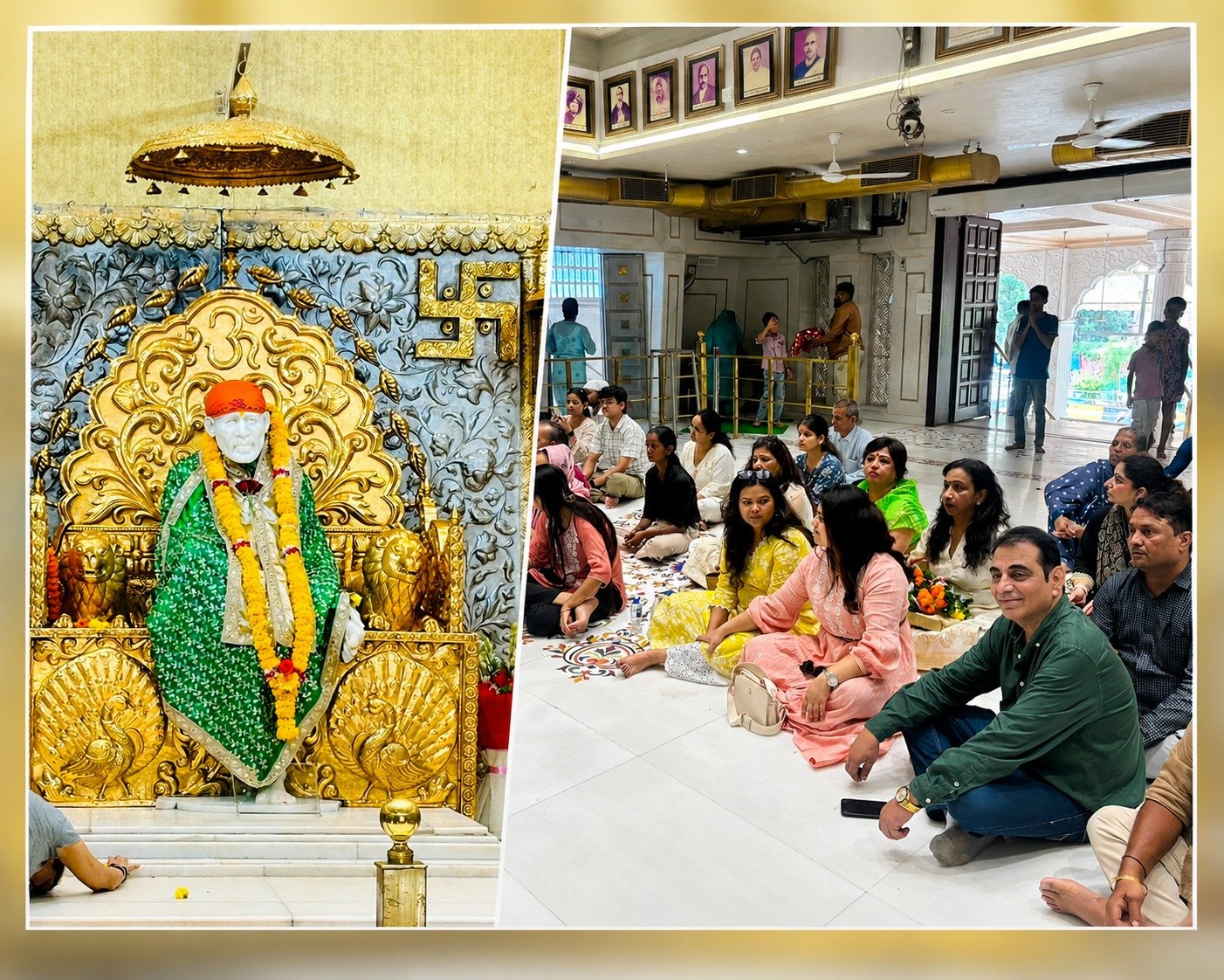 Assotech Realty Distributes Prasad and Gifts to Devotees at Sai Baba Temple on Lodhi Road 1
