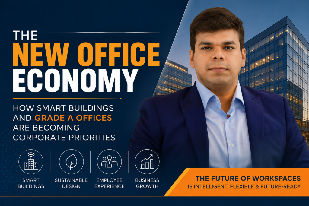 The New Office Economy: How Smart Buildings and Grade A Offices Are Becoming Corporate Priorities 1 ChatGPT Image Jul 27 2026 06 29 47 PM