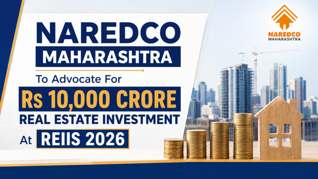 NAREDCO Maharashtra To Advocate For Rs 10,000 Crore Real Estate Investment At REIIS 2026 1 ChatGPT Image Aug 31 2026 04 06 08 PM