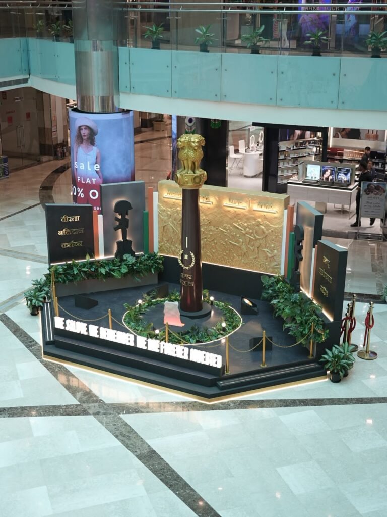 Ambience Malls Celebrate India's 80th Independence Day Through Valour, Craftsmanship and Contemporary Expression 2 Ambience Malls Celebrate India's 80th Independence Day Through Valour, Craftsmanship and Contemporary Expression