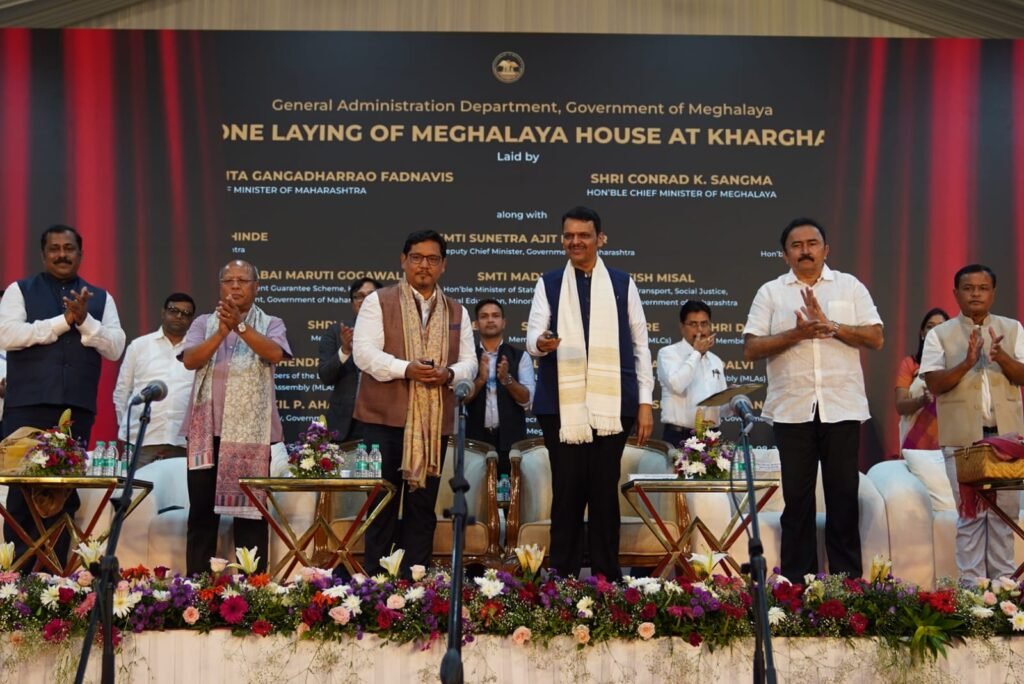 Meghalaya Expands Presence in Mumbai, Foundation Stone Laid for New Meghalaya House at Kharghar 1 f03dbc80 d00a 4415 8040 062fdb20ce03