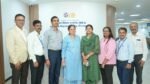 Caption Kalpataru first customers Pinky and Anil Kumar Surana register seamlessly at the Model SRO Bandra Kurla Complex Mumbai A complete 360 degree digitally enabled registration