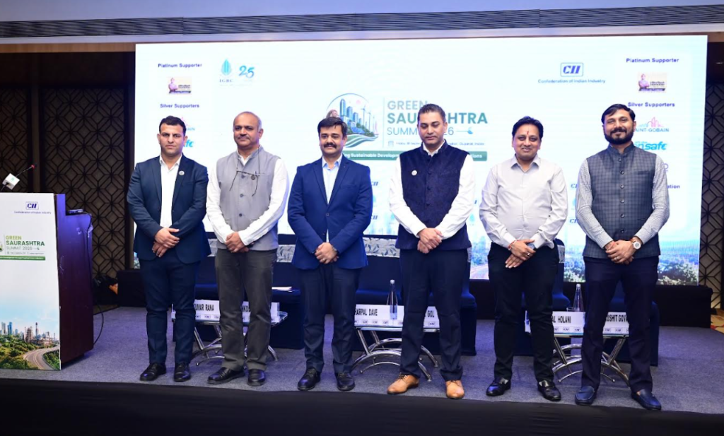 Green Saurashtra Summit 2026 Drives Region's Transition Toward Sustainable Infrastructure with Over 100 Certified Projects 1 Green Saurahstra summit pic