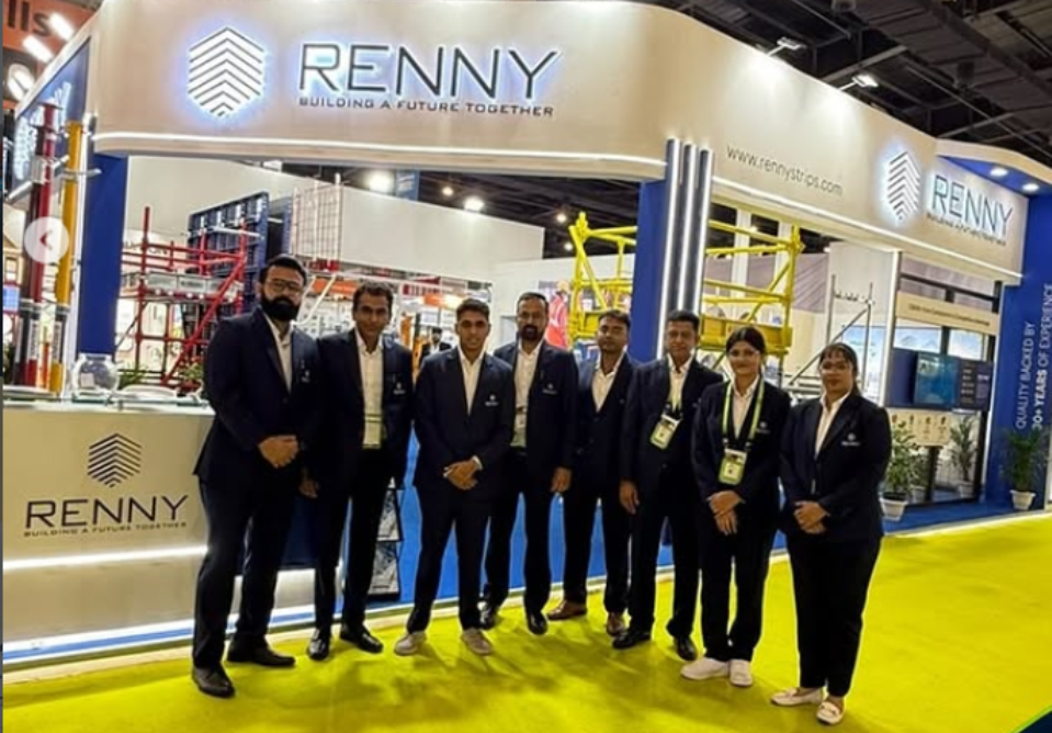 Renny Showcases Scaffolding and Formwork Portfolio at bauma CONEXPO INDIA 2026 1 Pic 1