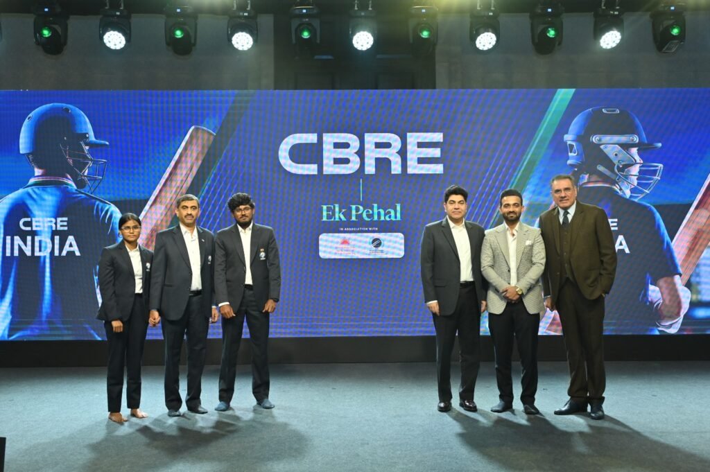 CBRE Partners With Samarthanam And CABI To Support Blind Cricket In India 1 CBRE X CABI CSR Event2