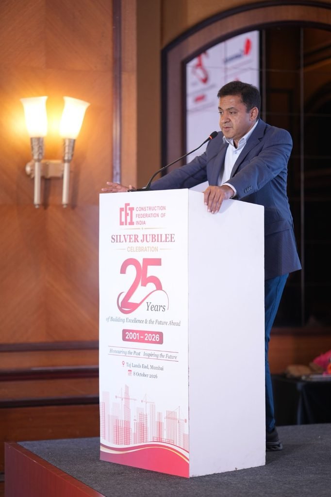 Construction Federation of India Marks Silver Jubilee, Focuses on Future Infrastructure Growth 2 Dr. Sanjay Mukherjee IAS Metropolitan Commissioner MMRDA 2