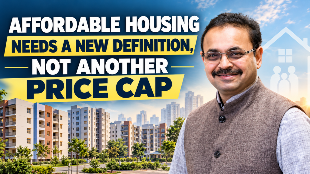 Affordable Housing Needs a New Definition, Not Another Price Cap: CREDAI President Shekhar Patel 1 Rethinking Affordable Housing Caps