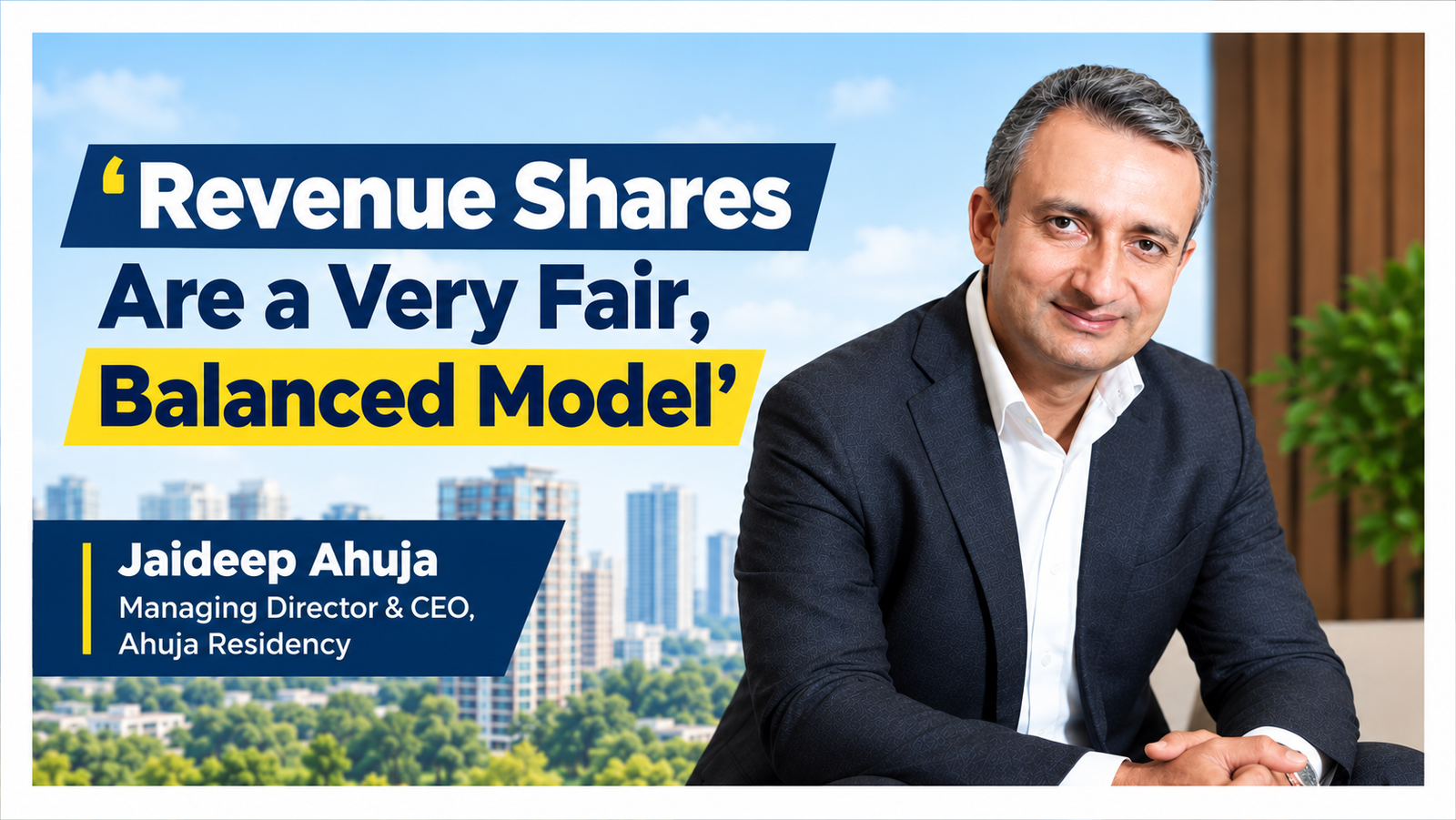 Revenue Shares A Balanced Model